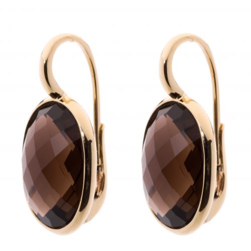 Oorhangers-New-York-Geelgoud-met-Rookkwarts-500x500